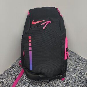 Nike Black and Pink Backpack